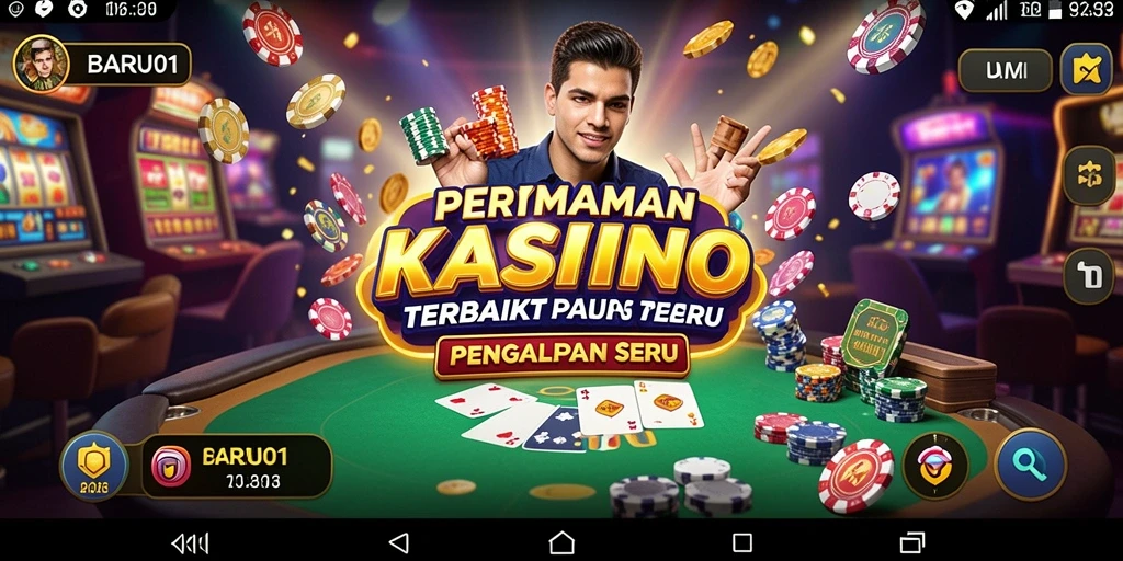 Tampilan grafis menarik dalam game Kasino BARU01 dengan gameplay seru.