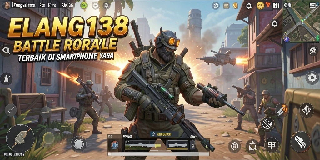 Gameplay Battle Royale seru dengan visual yang menakjubkan.