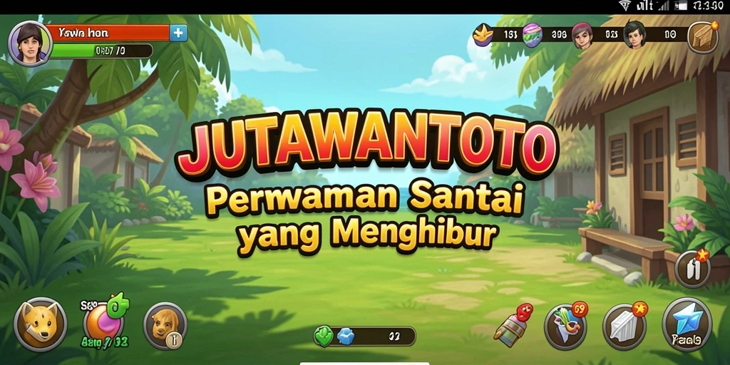 Tampilan gameplay JUTAWANTOTO yang seru dan menghibur.