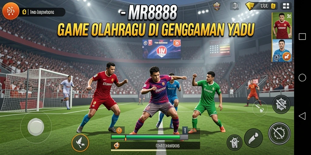 Gameplay MR888 yang realistis dan menyenangkan dalam dunia olahraga.