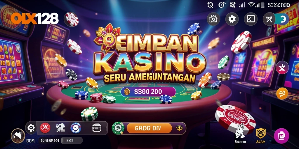 Tampilan menawan dari permainan Kasino OLX128 yang menarik.